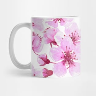 Cherry blossom watercolor Mug